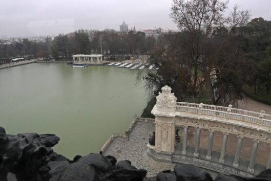 Vistas desde el mirador del Monumento a Alfonso XII en El Retiro