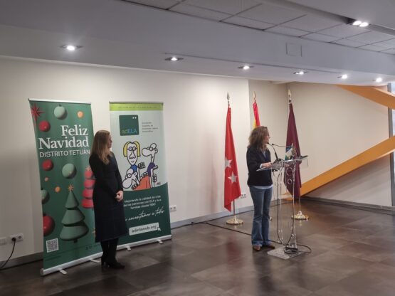 La concejala de Tetuán, Paula Gómez-Angulo, en su intervención