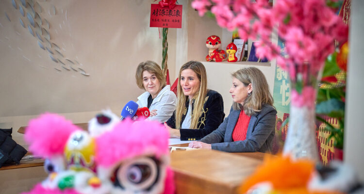 Rivera de la Cruz, Cea y Ehrenhaus en la presentación de hoy