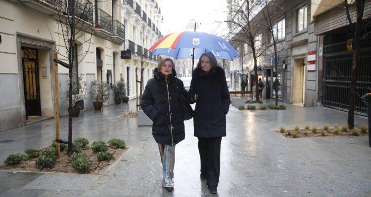 Visita de hoy a las calles de Recoletos y del Cid