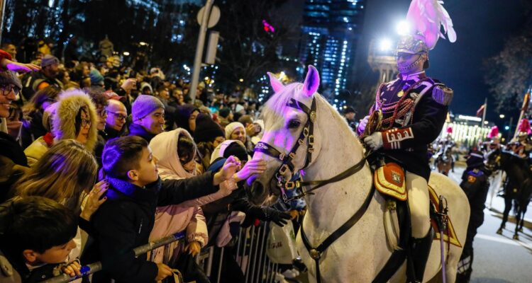 Imagen de archivo de la cabalgata de Reyes de 2024