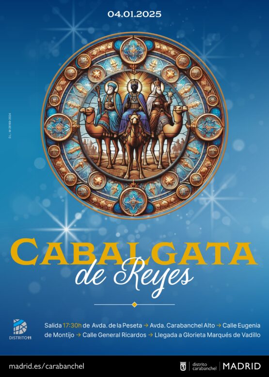 Cartel de la cabalgata de Carabanchel