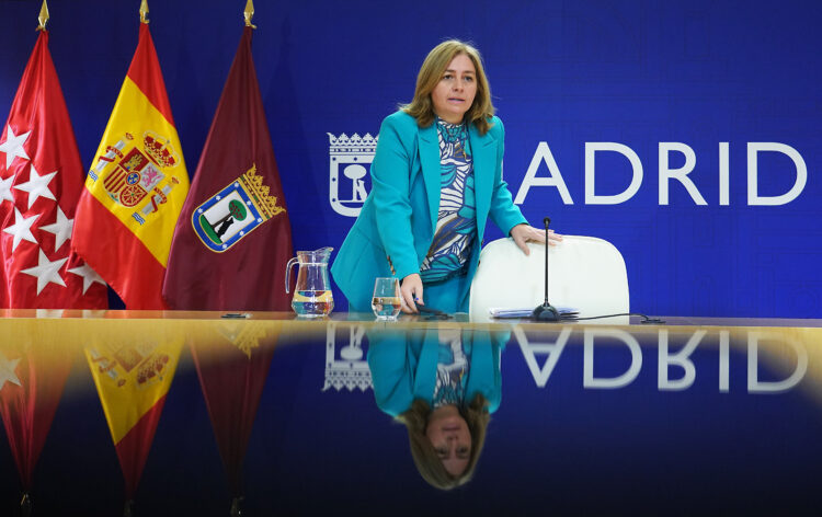 La vicealcaldesa, Inma Sanz, en la rueda de prensa tras la Junta de Gobierno