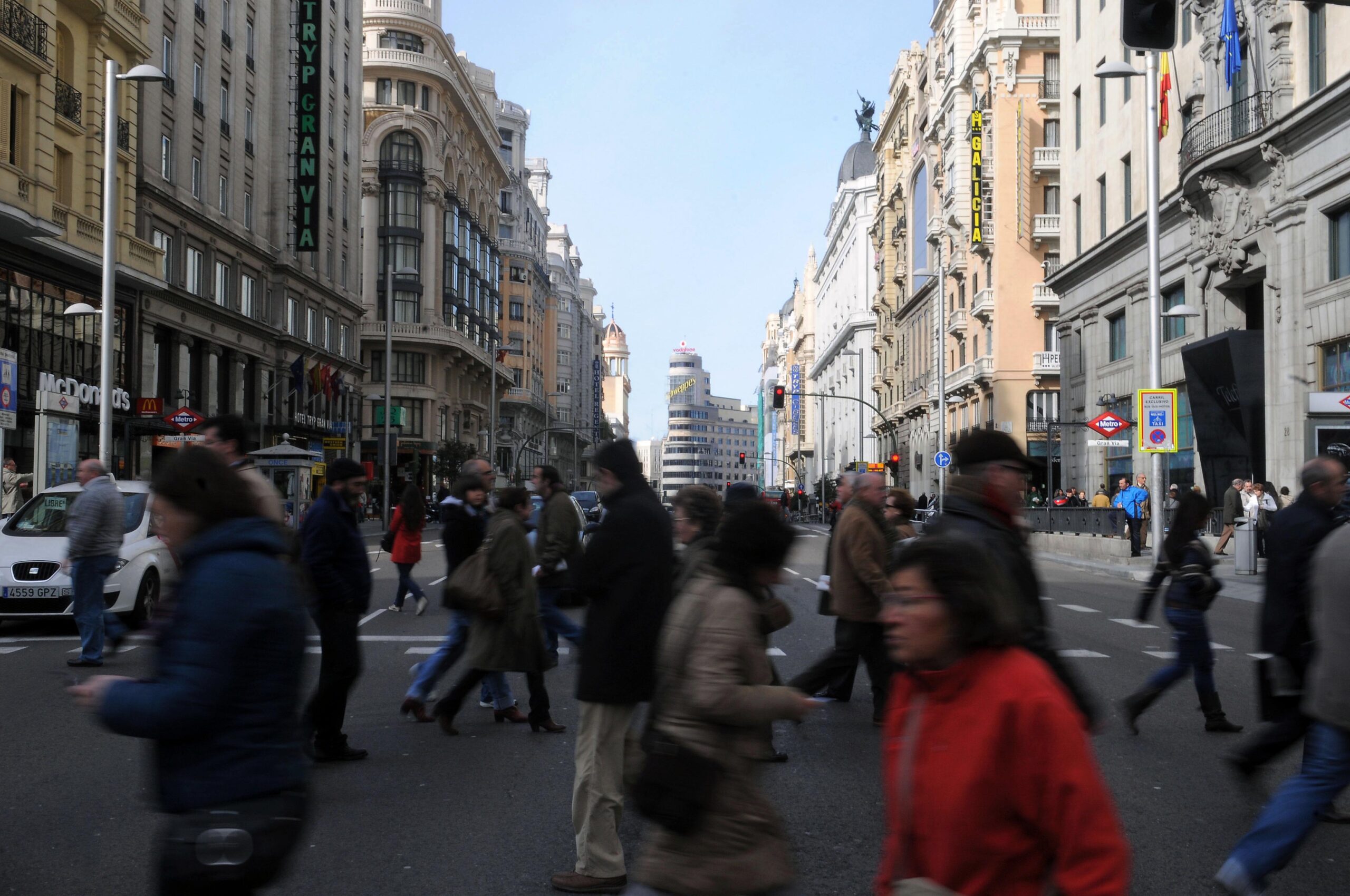 Imagen de archivo de la Gran Vía