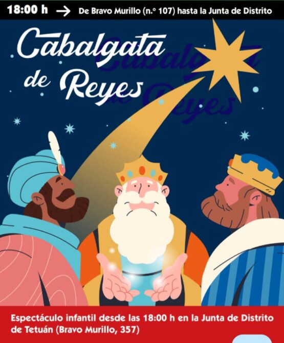 Cartel de la Cabalgata de Tetuán