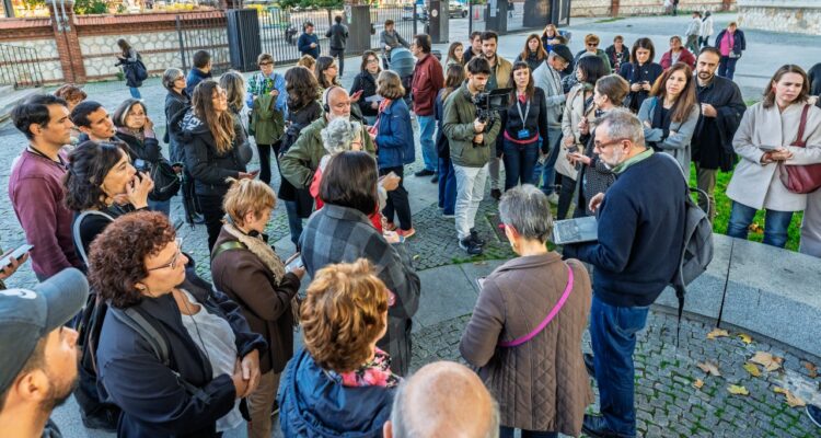 'De matadero a vivero'. Performance de Fernando Sánchez Castillo