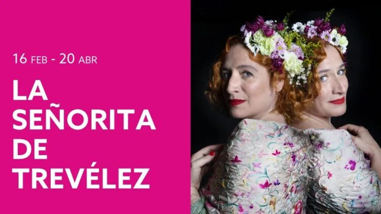 Cartel de la obra de teatro 'La señorita de Travélez'