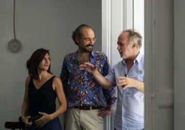 Rosal, Con Luis Bermejo y Malena Alterio en 'Los que hablan'