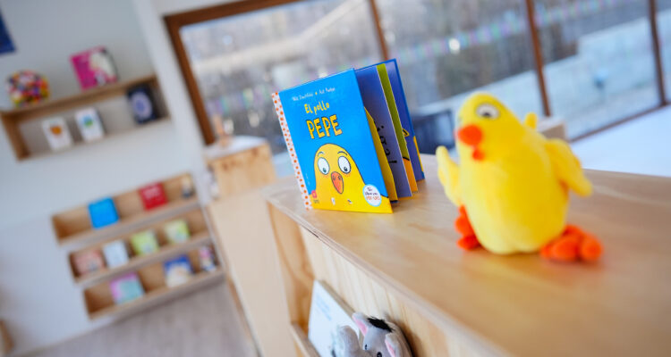 Imagen del interior de la Escuela Infantil María Moliner