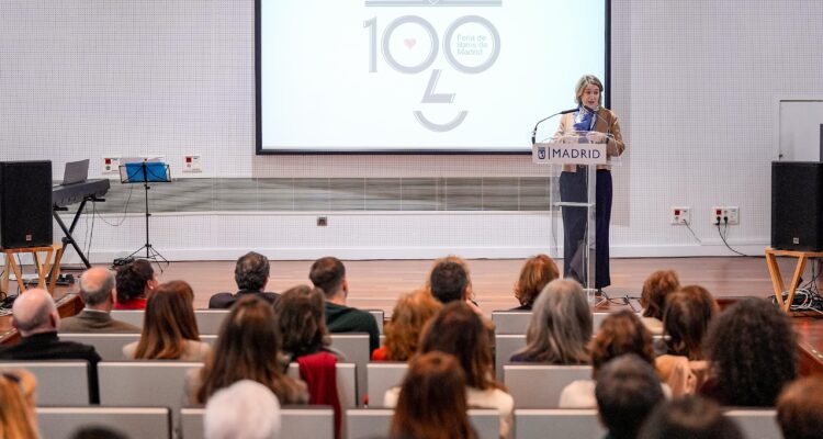 Presentación de hoy de la programación del centenario de la Cuesta de Moyano