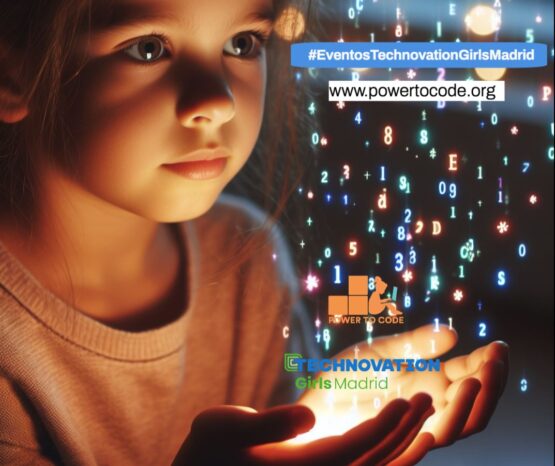 Cartel de la iniciativa 'Technovation Girls Madrid'