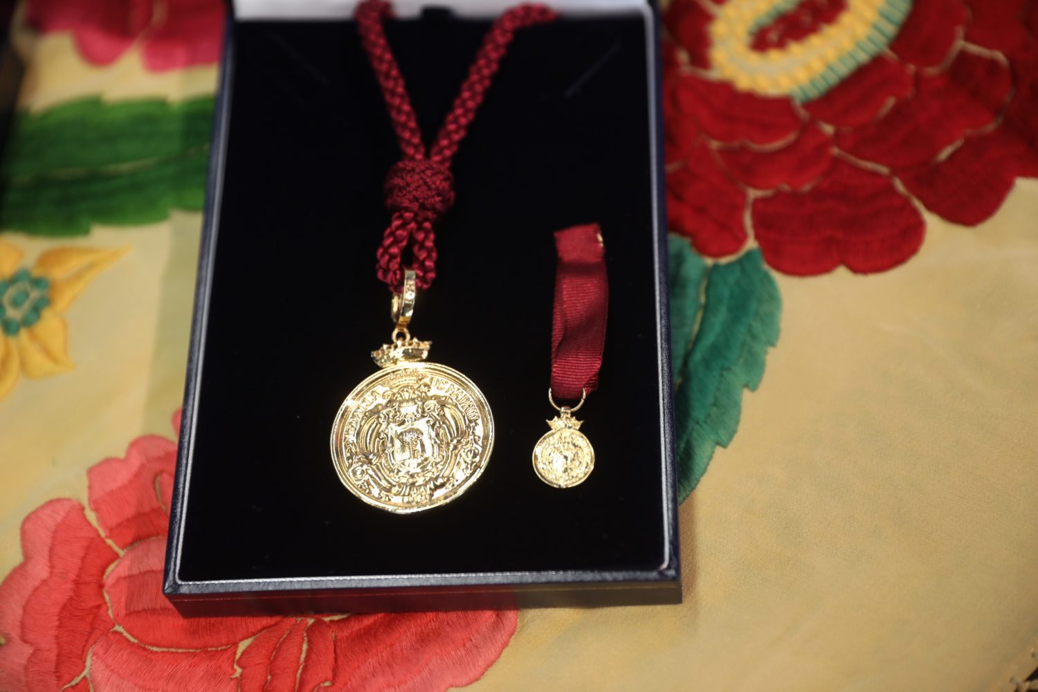 Medalla de San Isidro. Imagen de archivo. 