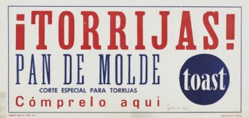 Anuncio del pan de molde Toast