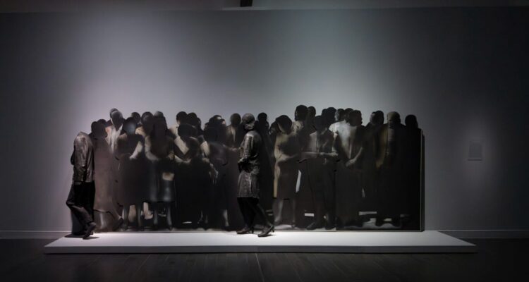 Obra expuesta en la exposición ‘Rafael Canogar. [I]Realidades [Obras 1949-2024]’ en CentroCentro