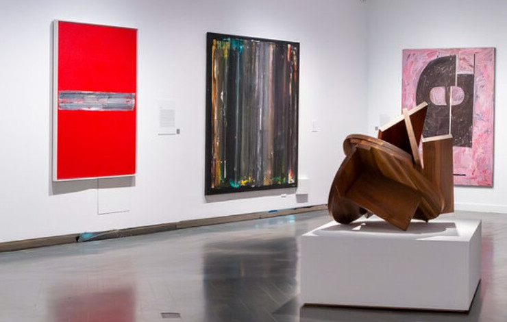 Obras expuestas en la exposición ‘Rafael Canogar. [I]Realidades [Obras 1949-2024]