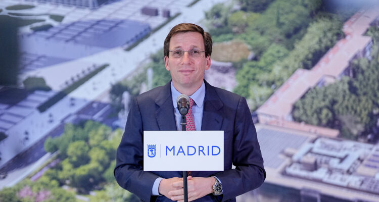Acto de presentación del futuro Parque Castellana