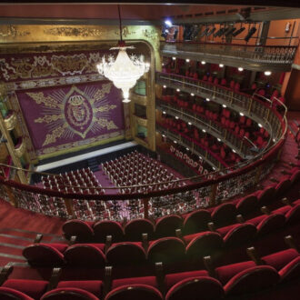 Sala principal del Teatro Español. Foto: Vanessa Rabade