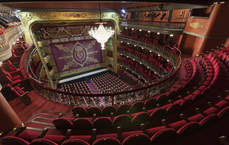 Sala principal del Teatro Español. Foto: Vanessa Rabade