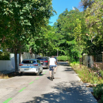 Primera fase de las obras de mejora de la accesibilidad en la colonia Unión Eléctrica