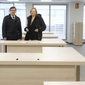 Visita al edificio administrativo de la calle del Doctor Esquerdo, 138