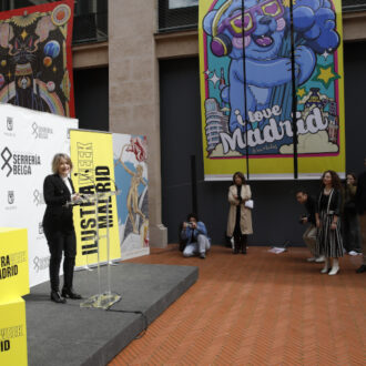 Inauguración de la exposición 'Icónica Madrid' en el Espacio Cultural Serrería Belga