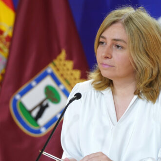 La vicealcaldesa y delegada de Seguridad y Emergencias, Inma Sanz, durante la rueda de prensa