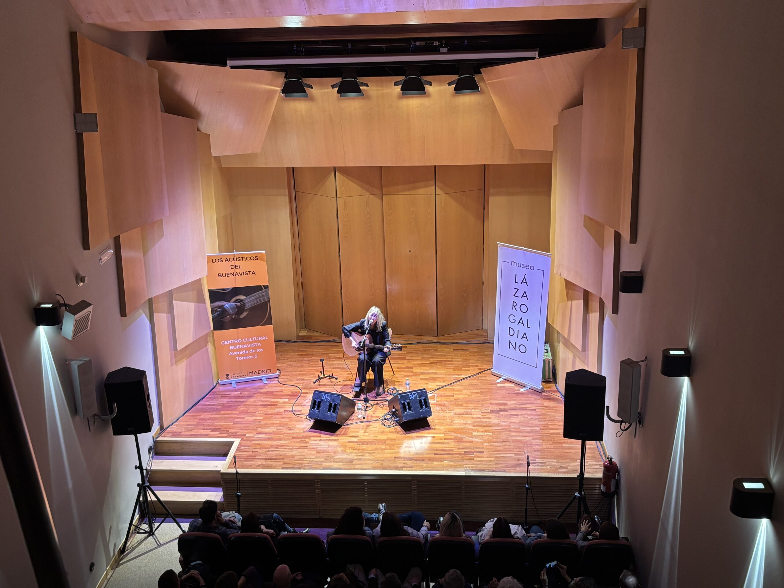Imagen del concierto de Aurora Beltrán en Los Acústicos del Buenavista