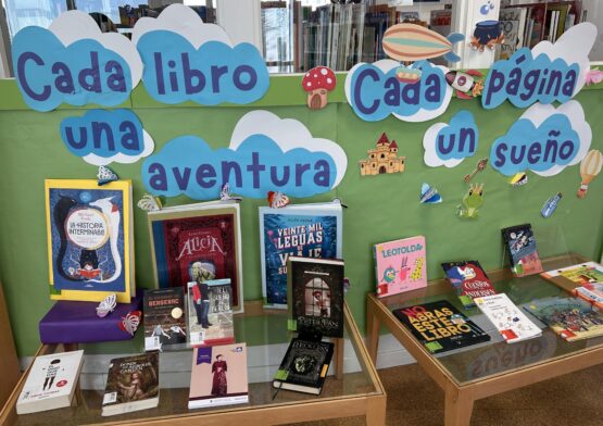 Un ejemplar de Tristana en la biblioteca Gloria Fuertes
