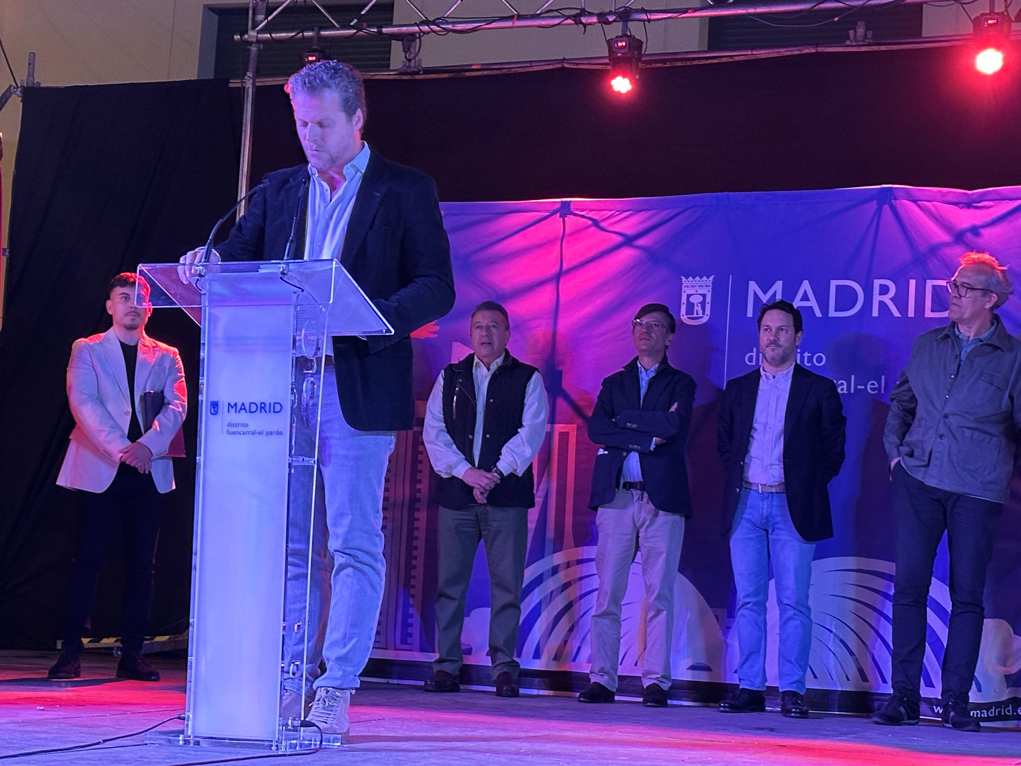 Jota Abril, pregonero de las fiestas de Fuencarral 2025