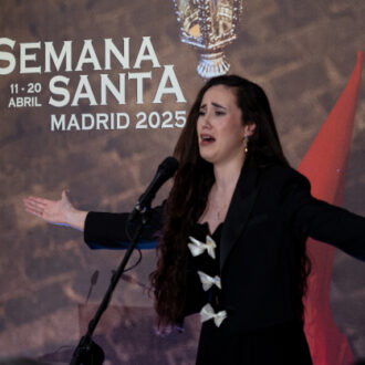 Rocío Luna en la presentación de la Semana Santa 2025