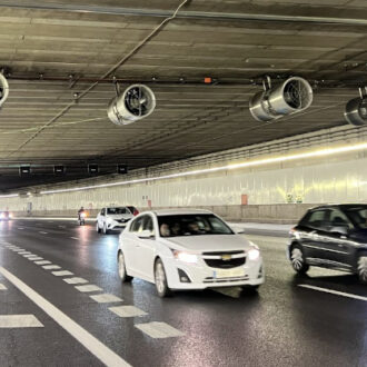 Túneles de la M-30. Imagen de archivo