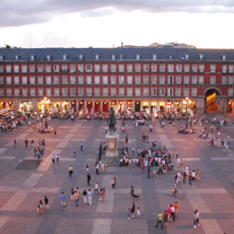 Plaza Mayor de Madrid. Imagen de archivo