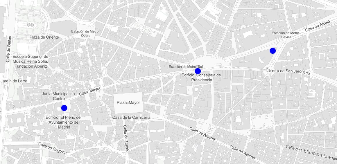 Se podrán escuchar saetas en la Real Casa de Correos, la Casa de la Villa y el hotel Four Seasons Madrid