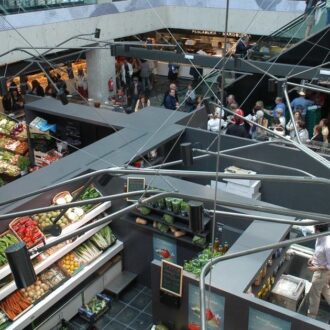 Imagen de archivo del Mercado Municipal de San Antón en plena actividad