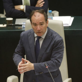 El delegado de Urbanismo, Medio Ambiente y Movilidad, Borja Carabante