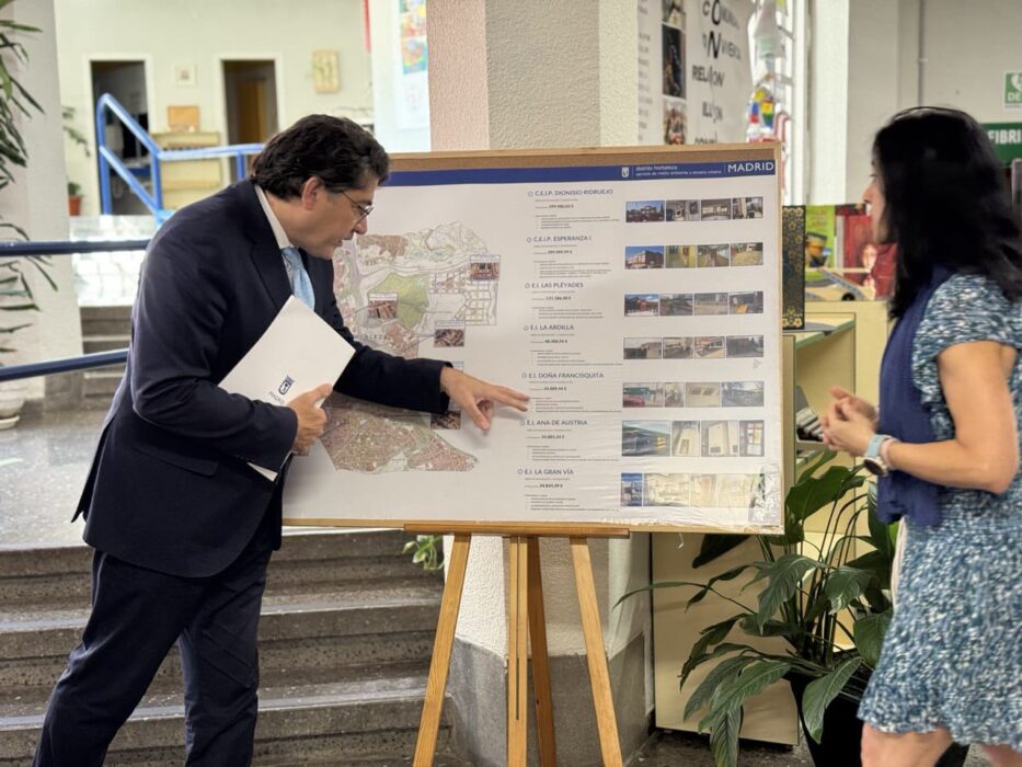 Presentación obras colegios de Hortaleza