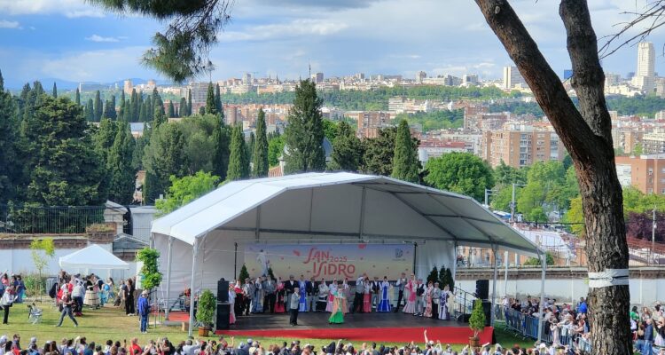 Escenario de la Pradera en las fiestas de San Isidro 2025