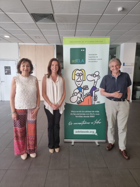 Gómez-Angulo asiste a la obra solidaria por el ELA en Tetuán