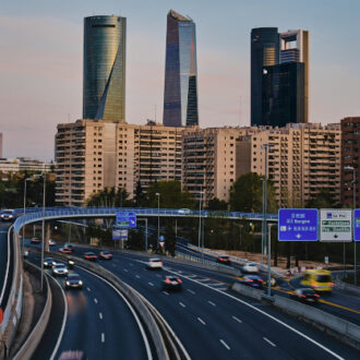 Panorámica de la M-30