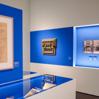 Fotografía de la muestra 'Madrid metrópoli. El sueño de Antonio Palacios'