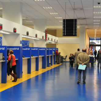 Imagen de archivo de oficina de atención al ciudadano Línea Madrid
