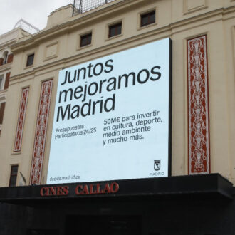 Imagen de archivo de la campaña de presupuestos participativos 2024-2025