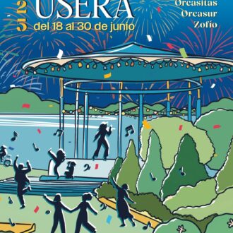Cartel Fiestas Usera 2025
