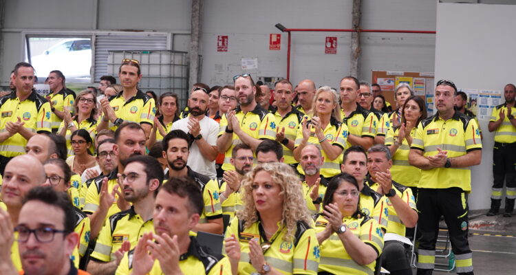 Acto institucional con motivo de la celebración de la festividad de Nuestra Señora del Perpetuo Socorro, patrona de SAMUR-Protección Civil