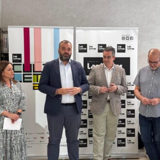 Carlos Segura en la presentación de Cultuletras