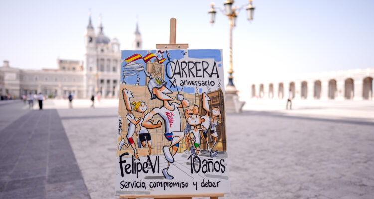 Presentación de la carrera popular por el X aniversario de la proclamación de Felipe VI