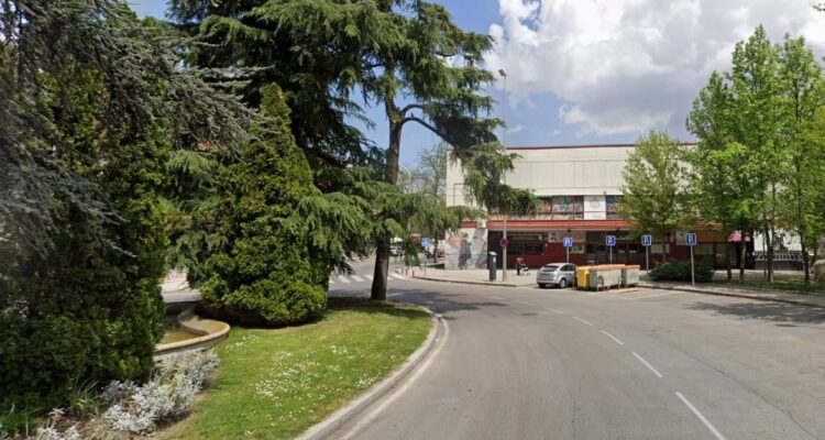 Plaza de San Pol de Mar antes de la reforma