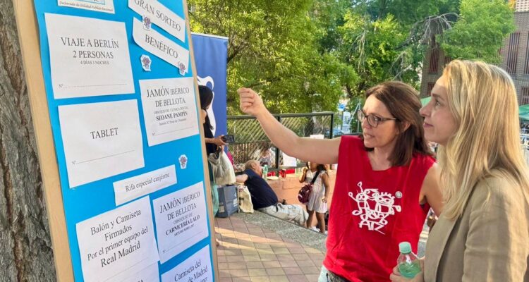 Tómbola solidaria en Ciudad Lineal