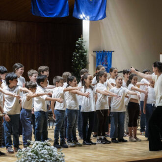 Una de las actuaciones de los alumnos de las escuelas municipales de música