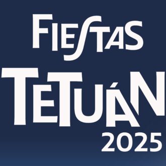 Diseño de la banderola de las fiestas de Tetuán 2025